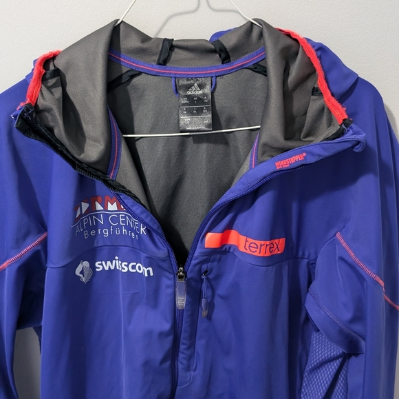 Adidas Terrex Swiss Ski Team Windbreaker - US L - Picture 7 of 14